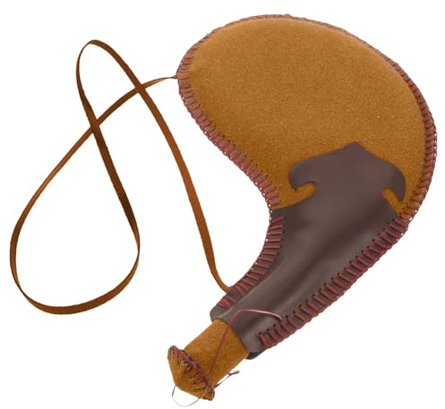 Retro Bota Wasserflasche - langlebige PU -Lederkantine, Vintage -Flüssigkeitshalter | Klassischer Getränkespeicher für Wandern, Tanzen, Camping mit traditionellem Stil für Reisen, Leistung, Heimspiel