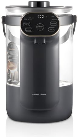 Bouilloire Électrique En Verre Transparent De 2,5 L – Bouilloire Automatique Multifonctionnelle De Grande Capacité Avec Protection Contre La Surchauffe