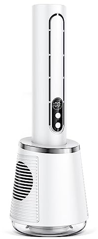 Ventilador Moderno sin Hojas para refrigeración con Hielo, para Oficina, hogar, Mesa, agitación eléctrica, Columna silenciosa, Torre, 5 velocidades de Viento, oscilación de 35°, Ci