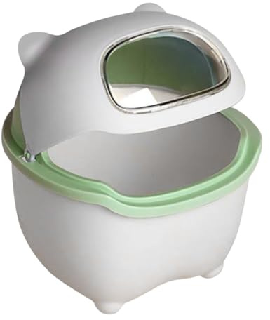 TOYANDONA Poubelle de Bureau Mini Seau à Déchets de Table Corbeille à Compacte pour Chambre et Salon