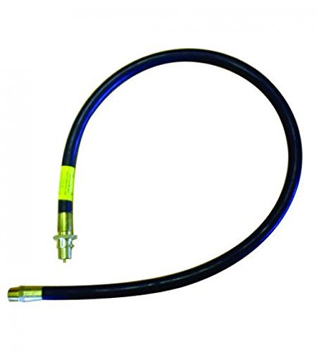 Natural Gas Straight Union Cooker Hose - 3 Foot - Pack of 2