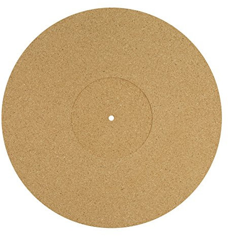 Dynavox Plattentellerauflage PM3,Kork, antistatisch, 30cm Durchmesser