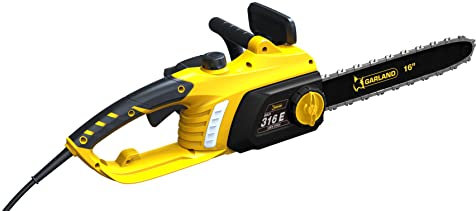 GARLAND BULK 316-V20 – Motosierra Eléctrica 2200W | Espada 40 cm | Tensor de Cadena sin Herramientas | Engrase Automático | Ligera y Potente para Jardín y Tareas Domésticas