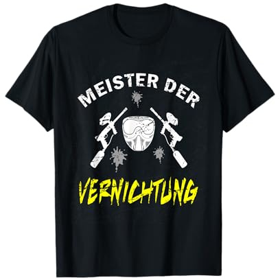 Paintball Paintballspieler T-Shirt