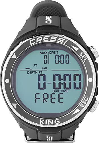 Cressi Ordenador King Negro