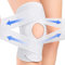 ZEAMO Kniebandage mit Patella Gel Pads für Damen Männer, Knee Support mit Stabilisatoren & klettverschluss für Meniskus Arthrose, Kniebandagen Sport Weiß XL