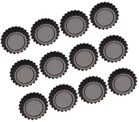 FUNOMOCYA 12piezas Molde Para Tartas De Huevo Utensilios Para Hornear Molde De Bricolaje Duradero Antiadherente