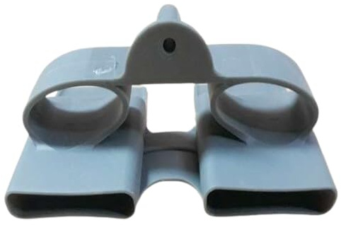 Monarka Taco Lateral Muelle, para una fijación Lateral Interior a somier, (para Lama de 37x8 mm) (Pack de 10 Unidades)