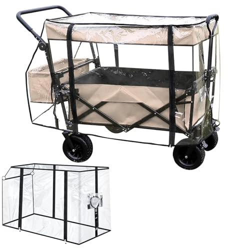 Funda impermeable universal transparente plegable para caravana