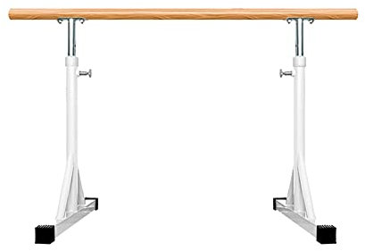 Ballettstange, an der Wand montierte professionelle Tanz-Ballettstange, verstellbare Fitness-Übungs-Stretching-Ballettstange für zu Hause (Größe: 1,5 m)