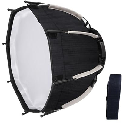 Quick Setups 290mm Octagonal Soft Light Box With Small Bracket Portable Octagonal Softbox Multifunction For Product Photography