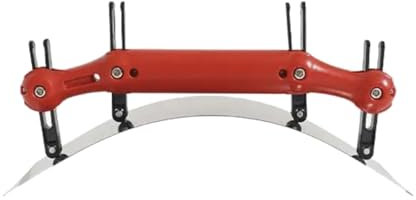 Spatola multifunzione per pittura, spatola per muratore, caratteristica regolabile design curvo per una finitura efficiente delle pareti