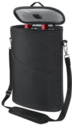 Insulated Wine Bag Insulated Handle Adjustable Shoulder Strap