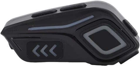 Jectse Altavoces de Casco de Motocicleta, Auriculares con Auriculares BT BT, 40 H de Uso Continuo, Se Cargarán Completamente en 1.5 Horas, Sonido HiFi, Cancelación de Ruido, para Andar