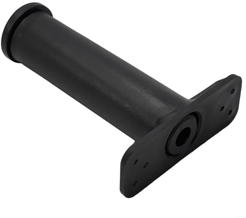 Jonikuper Adjustable Telescopic Furniture Heightening Bracket for Bed Beam Support Fixer, 18-34cm Extender with High-Hard Plastic Steel, Black, 1PCS(15-25cm)