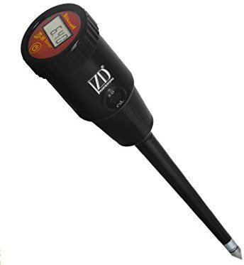CGOLDENWALL pH-Tester, 0,1 Genauigkeit, 3–14,0 Reichweite, Boden-pH-Messgerät, Checker-Test, Säure-/Alkalinität für Garten, Rasen, Weinberg, Obstgarten, Feld