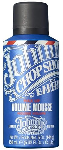 Johnny's Chop Shop - Maximales Volumen-Mousse, fester Halt, alle Haartypen (150 ml)
