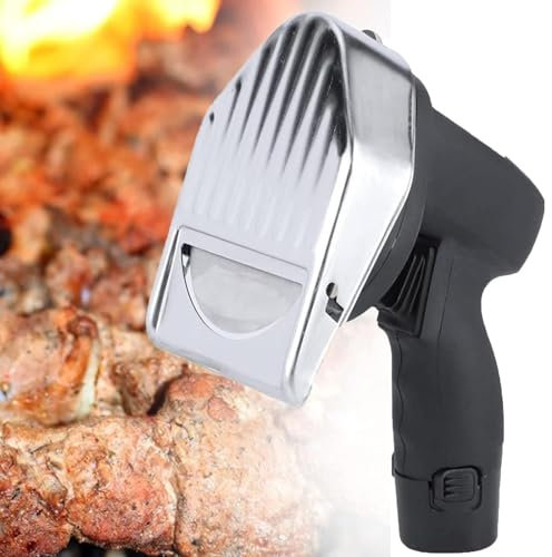 Weyot Coltello Elettrico per Kebab con Lama Regolabile, per Tagliare Agnello, Manzo, Pollo