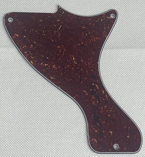 For Fit Gibson LP Jr.Les Paul Junior Style Guitar Pickguard (4-lagig Red Tortoise)