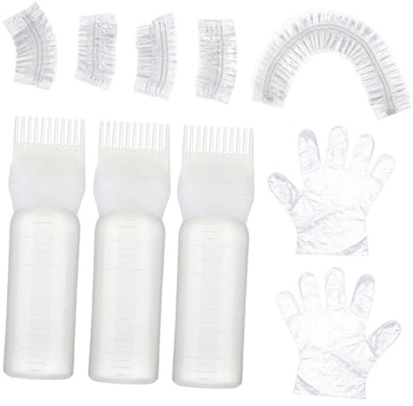 SHERCHPRY 1 Set insieme di colore dei punti salienti corredo di kit per kit di strumenti per colorare i kit per la decolorazione dei plastica bianca