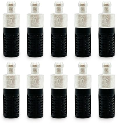 SCVYLNZ Accesorios for Herramientas eléctricas de jardín, Piezas de Motosierra, 10 filtros de Aceite compatibles con MS170, MS180, 017 y 018.
