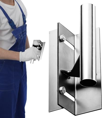 Zasdvn Paleta de hormigón, espátula de acero inoxidable de alta resistencia, herramientas manuales para construcción de mampostería, adecuado para mampostería, renovación de casa, trabajos de cinta de