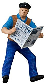 Set Lokalzeitung der 60er Jahre, Bausatz für 8 Stück, Spur 0, 1:43,5