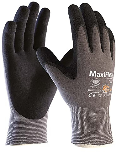 ATG 12 Paar Nylon-Strickhandschuhe,MaxiFlex Ultimate 2440 Gr.12
