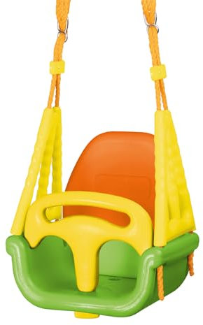 Swingolino Altalena 3in1 arancia verde giallo 40x33x44 cm