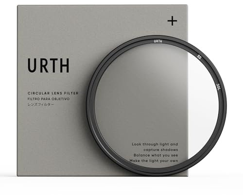 Urth 55mm UV Lens Filter (Plus+) — Ultra-Slim, 30-Layer Nano-Coated UV Camera Lens Protection