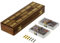 Ajuny Traditionelles Cribbage Brettspiel aus Holz mit Metallstiften und Spielkarten mit Ablagefläche Tischspiel Reise und Familienabend Spiel Geschenke