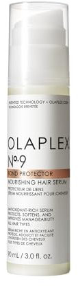 Olaplex No 9 Bond Protector Siero Nutriente Per Capelli, Protegge Dal Calore, Ammorbidisce E Nutre Senza Peso, Riduce I Grovigli E L'elettricità Statica, Per Tutti I Tipi Di Capelli, 90ml