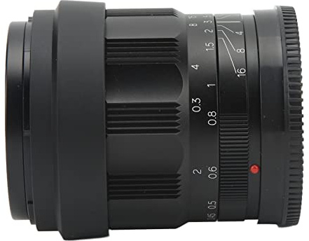 Kameraobjektiv Aluminiumlegierung 50 Mm F1.1 E-Mount Große Blende Objektiv mit Manuellem Fokus Kamerazubehör Autofokus-Teleobjektiv für A6000