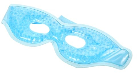BCOATH Cooling Gel Eye Mask for Women Reusable Cold Compress Blinder for Eye Fatigue Relief for Puffiness and Swelling Sky Blue