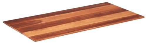 Rlxzsn Schreibtischplatte, Tischplatte 60x120 cm 15-16 mm Tischplatten Palisander-Massivholz