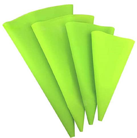 DECHOUS Set Di 8 À Poche in Silicone - Sacchetti Per Glassa E - 4 Misure - Decorazioni Per Torte Biscotti E Muffin