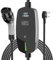 EVDANCE EV Charging Cable for Electric and Hybrid Vehicles, 6 Metres, Mode 2, 3 Pin UK Plug to Type 2 Car Charger