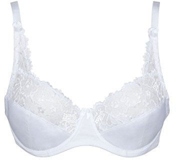 Cotonella Reggiseno con Ferretto Aurora Art. CD 055 - in Coppa C - Microfibra e Pizzo con Interno Coppe in Cotone - Nero 6
