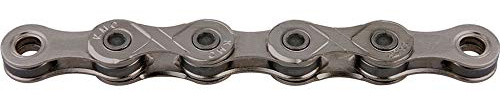KMC Unisex – Erwachsene X10 Fahrradkette, schwarz, 1size