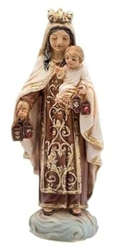 Figura Virgen del Carmen de 8 cm