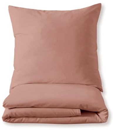 Luxuriöses Bettset aus Mako-Satin 100% Baumwolle 135x200 155x220 200x200 200x220