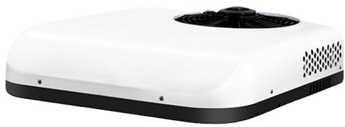 Climatiseur Portable 12V pour Camping-Car et Caravane - Système de Refroidissement Électrique Écoénergétique, Installation Facile, Faible Bruit - Clim Mobile pour Véhicules Récréatifs(Dual-mode HVAC,2