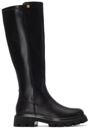 XTI - Bota Mujer Negro - Calzado Cómodo y Versátil - Moda casual - Modelo 14441901 (Talla 37)