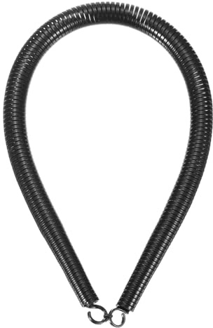 sourcing map PVC Spring Tube Bender 17.1mm OD 520mm Long Conduit Pipe Bender Bending Spring for Pipe Bending Devices in Home Hydropower, Black