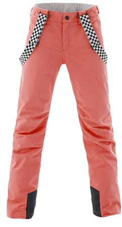 ALSOGO Skihose Damen wasserdichte Professionelle Schneehose Winddichte Hosenträgerhose Winter Outdoor Regenhose Warme Wanderhose Snowboard Softshellhose mit abnehmbaren Trägern Overall & Schneefang