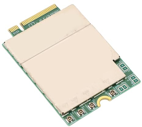 Luocute Module 5G Carte WAN Fil pour Latitude, PCIe M.2 T99W373 DW5932E, Prend en Charge Cat19, 1,6 Gbps de Vitesse de Liaison Descendante, 5GNR, LTE, UMTS adapté avec, Récepteur GNSS