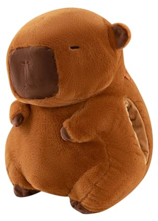 Hot Water Bottle Hand Warmer – 30cm/40cm Plush+Silicone, Soft Capybara Pillow, Stuffed Comfort Cushion | Perfect for Girls Ladies Children Winter Chill Weather Home Relaxation Sleep