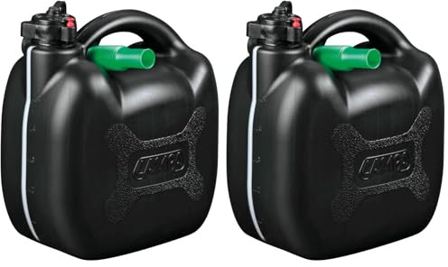 LAMPA 66980 Reservekanister Benzinkanister 5L (Packung mit 2)