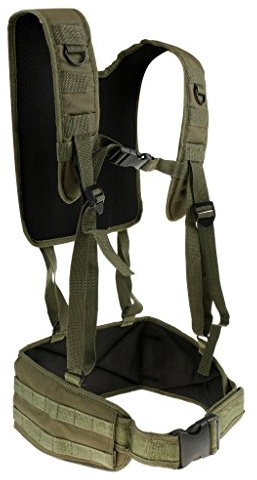 SGerste verstellbare Jagdweste im Molle-Stil, Schießweste mit Kampfgurt, Gurtzeug, Schultergurt, Strapsgürtel