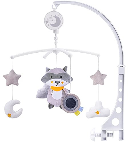 McNory Campana Musical para Cuna de Bebé, Colgante para Cochecito Para Sonajero, Regalo de Decoración De Cama Infantil para Niños, Recién Nacidos